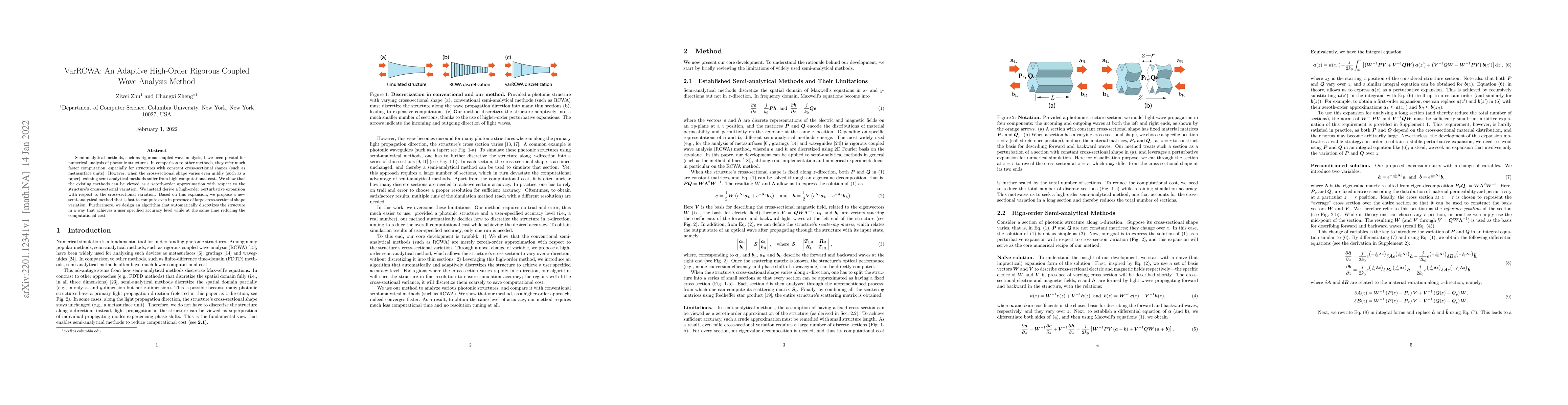 Thumbnail for VarRCWA: An Adaptive High-Order Rigorous Coupled Wave Analysis Method