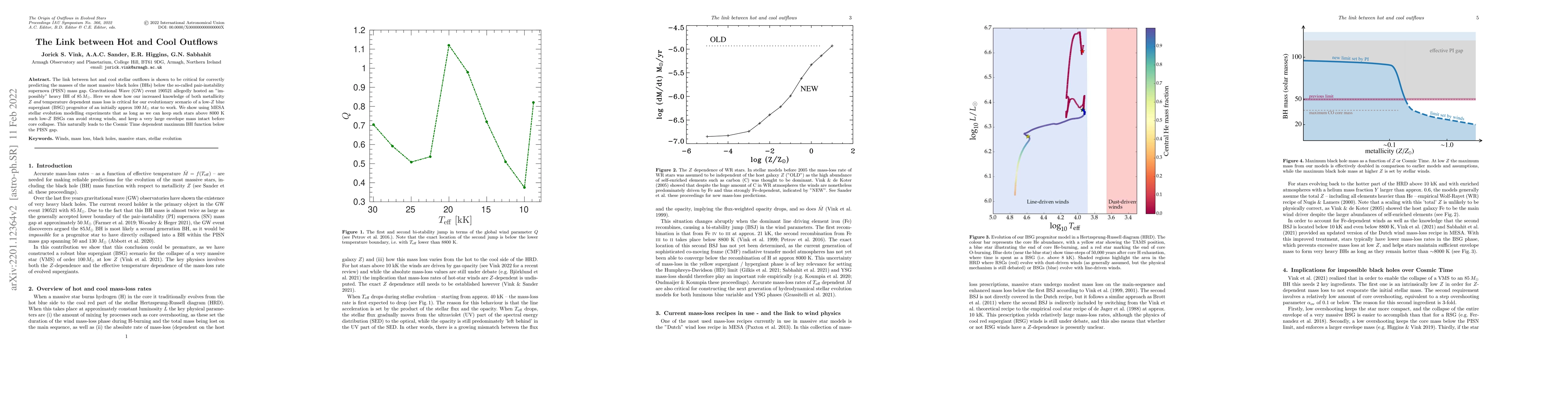 Thumbnail for The Link between Hot and Cool Outflows