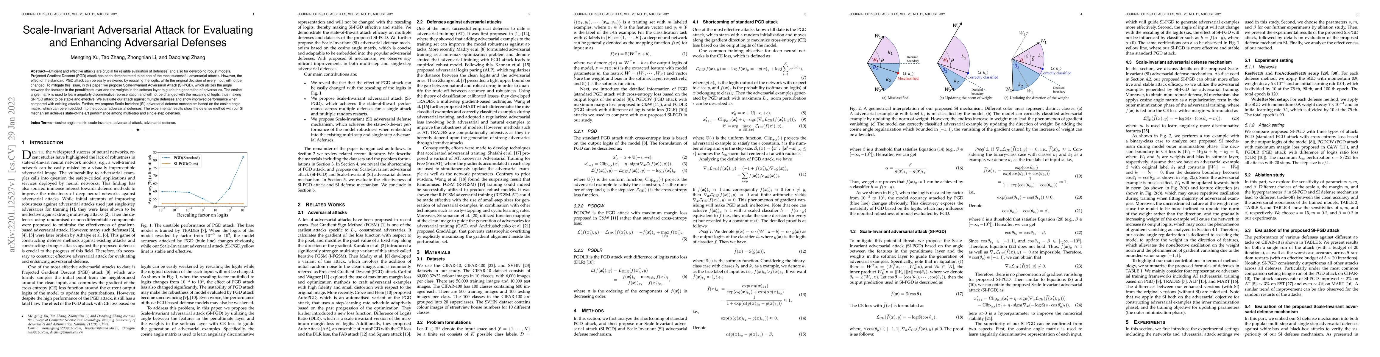 Thumbnail for Scale-Invariant Adversarial Attack for Evaluating and Enhancing
  Adversarial Defenses
