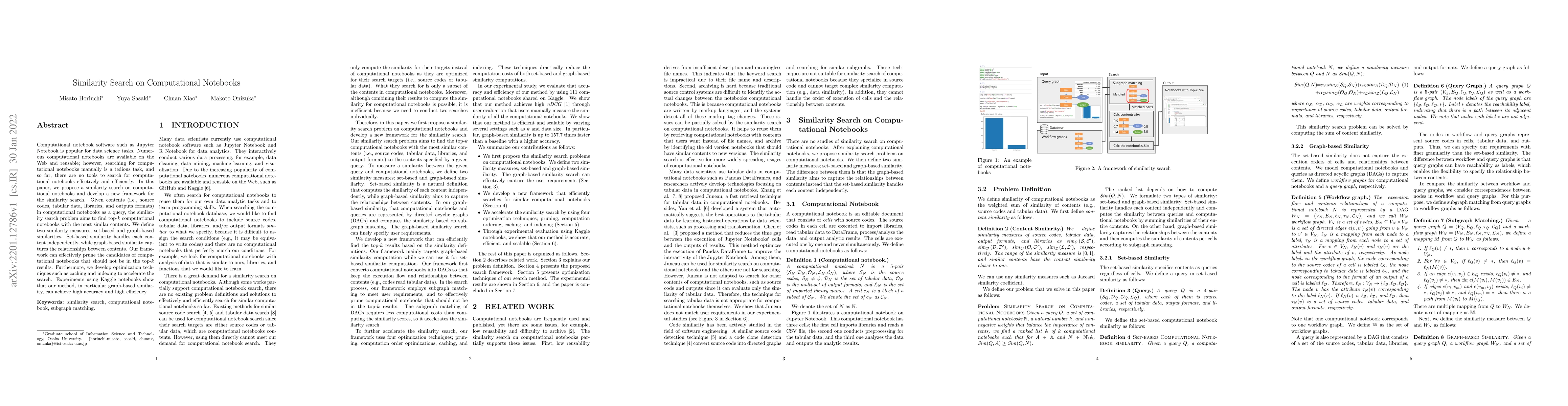 Thumbnail for Similarity Search on Computational Notebooks