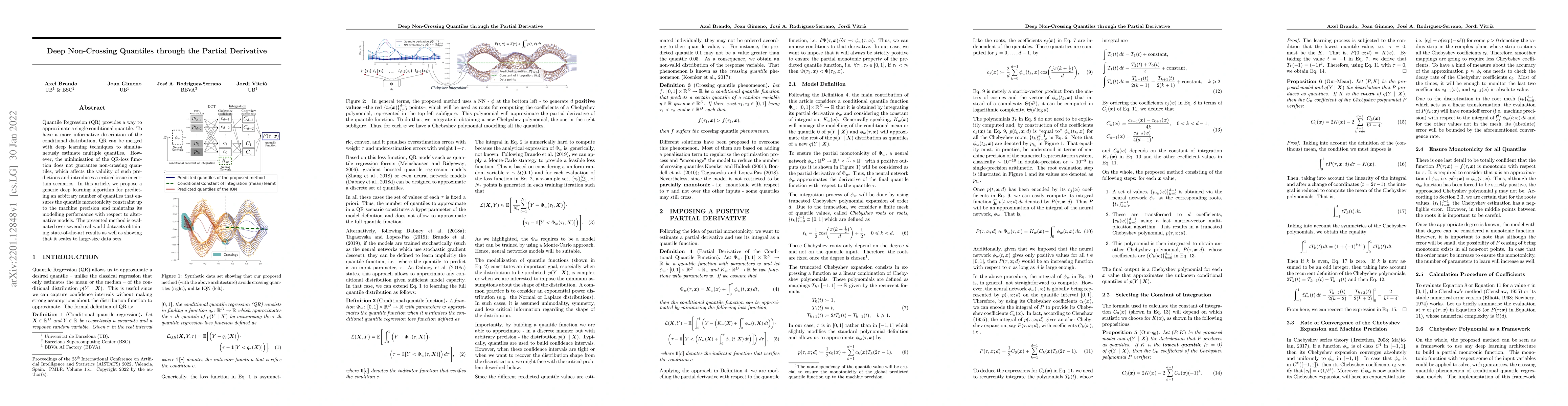 Thumbnail for Deep Non-Crossing Quantiles through the Partial Derivative