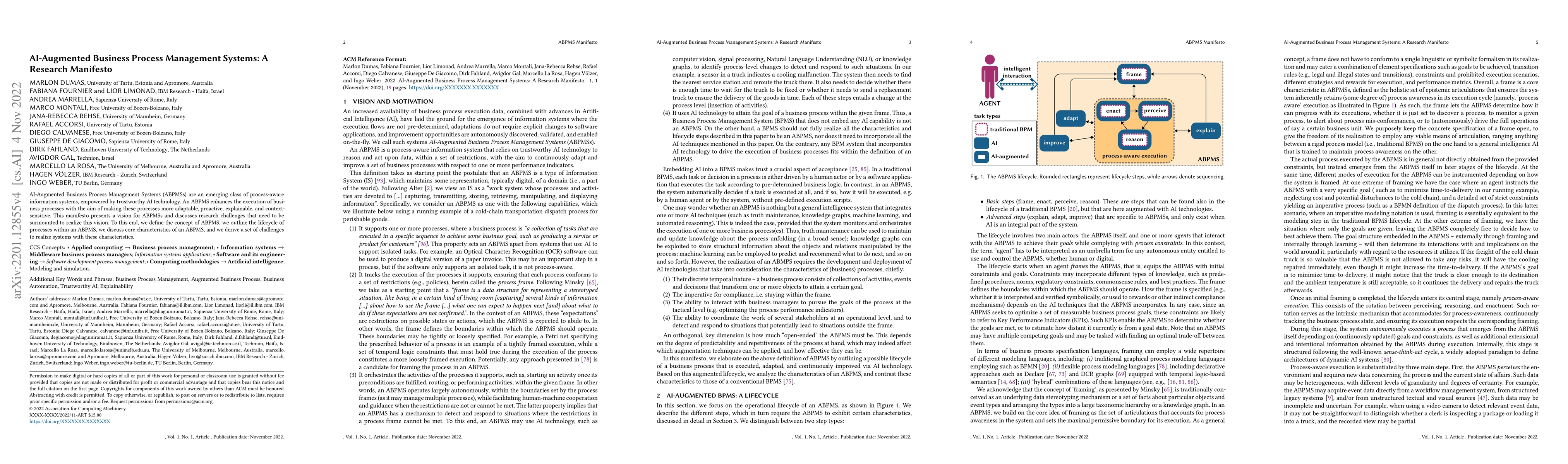 Thumbnail for AI-Augmented Business Process Management Systems: A Research Manifesto