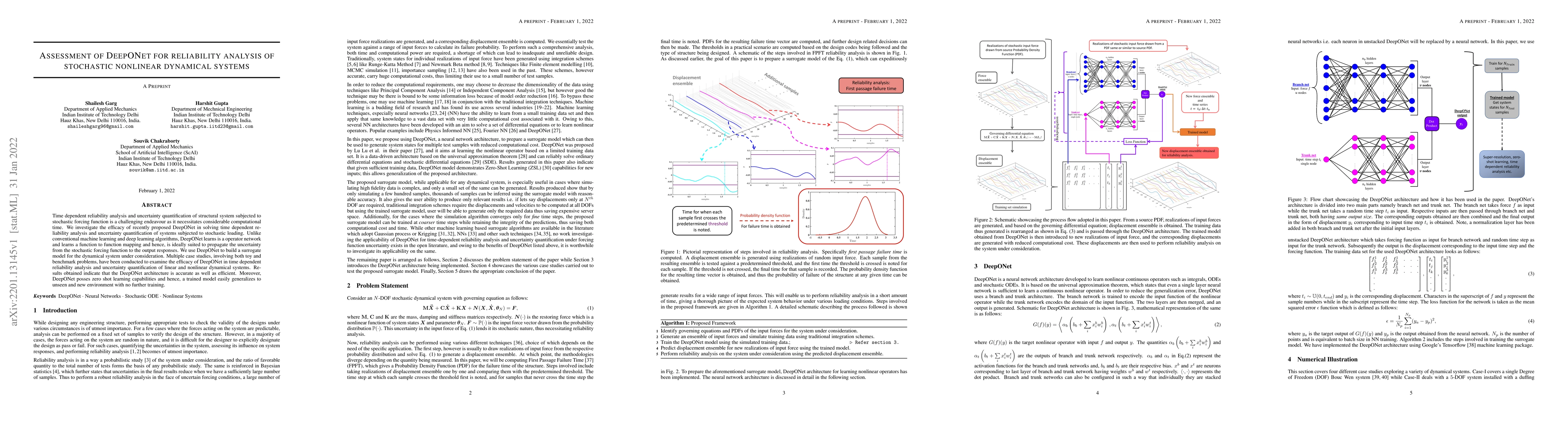 Thumbnail for Assessment of DeepONet for reliability analysis of stochastic nonlinear
  dynamical systems
