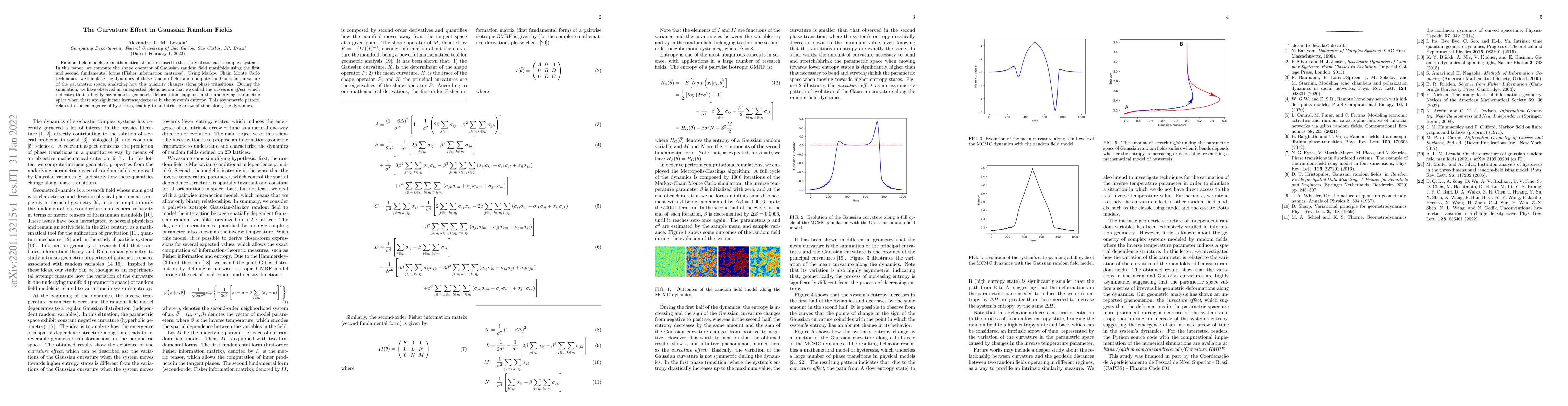 Thumbnail for The Curvature Effect in Gaussian Random Fields