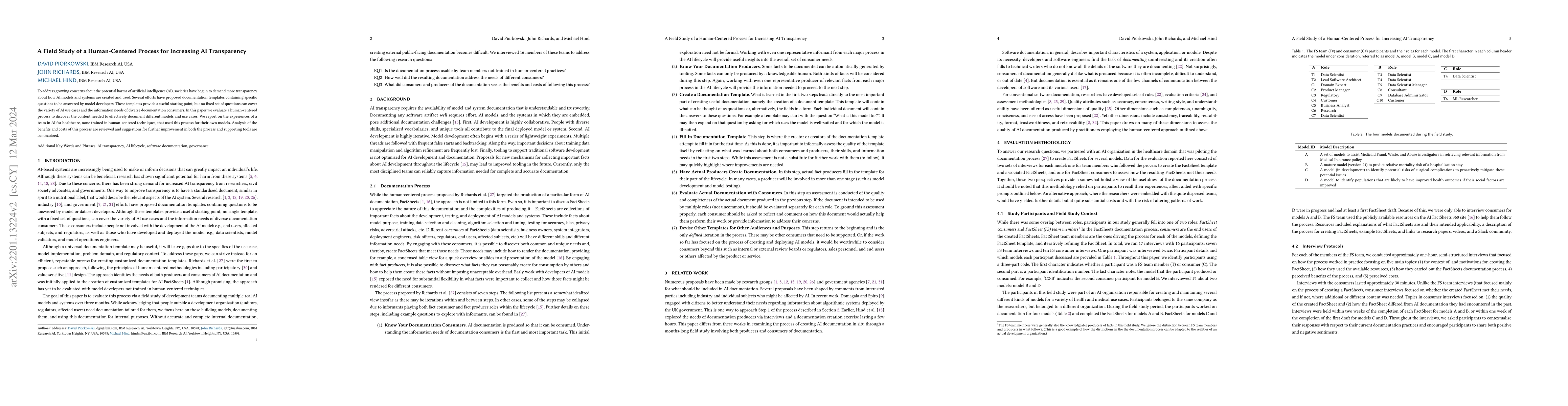 Thumbnail for Evaluating a Methodology for Increasing AI Transparency: A Case Study