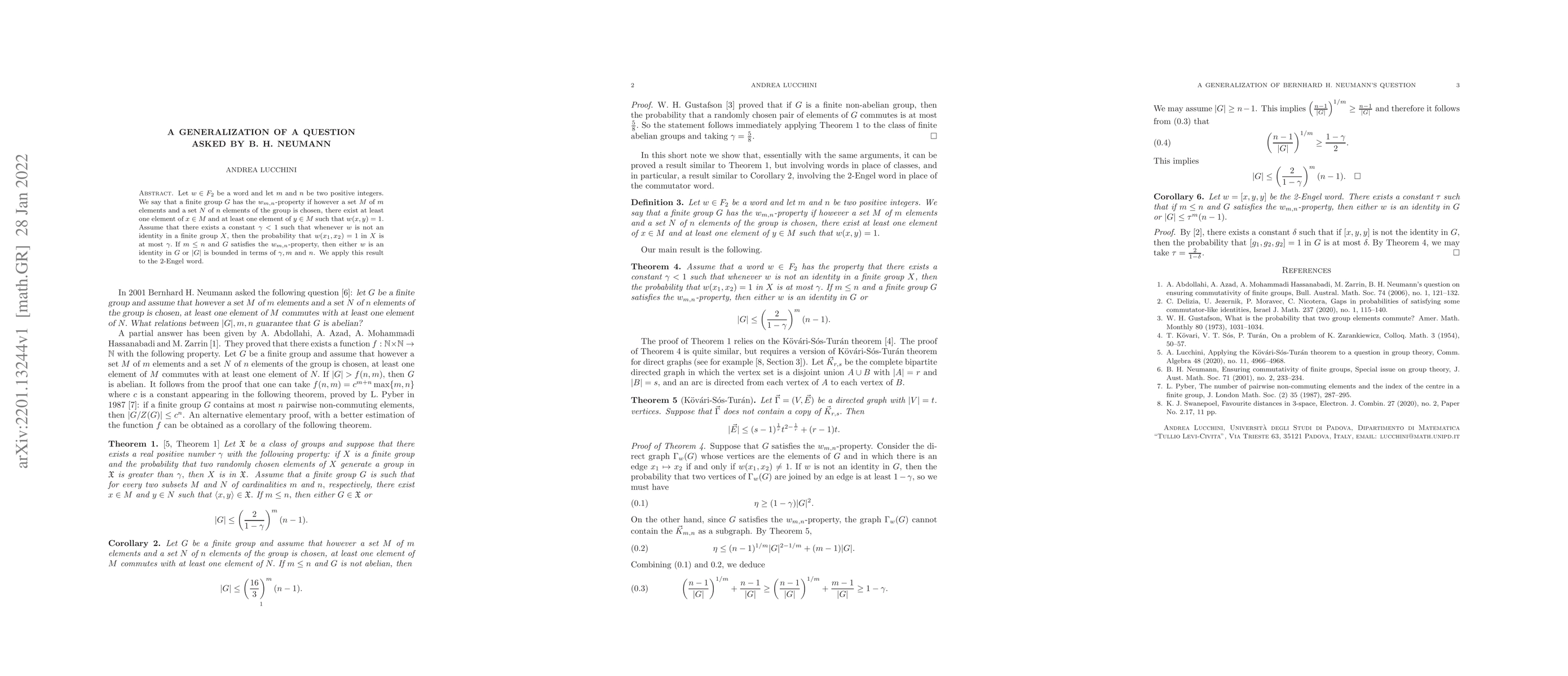 Thumbnail for A generalization of a question asked by B. H. Neumann