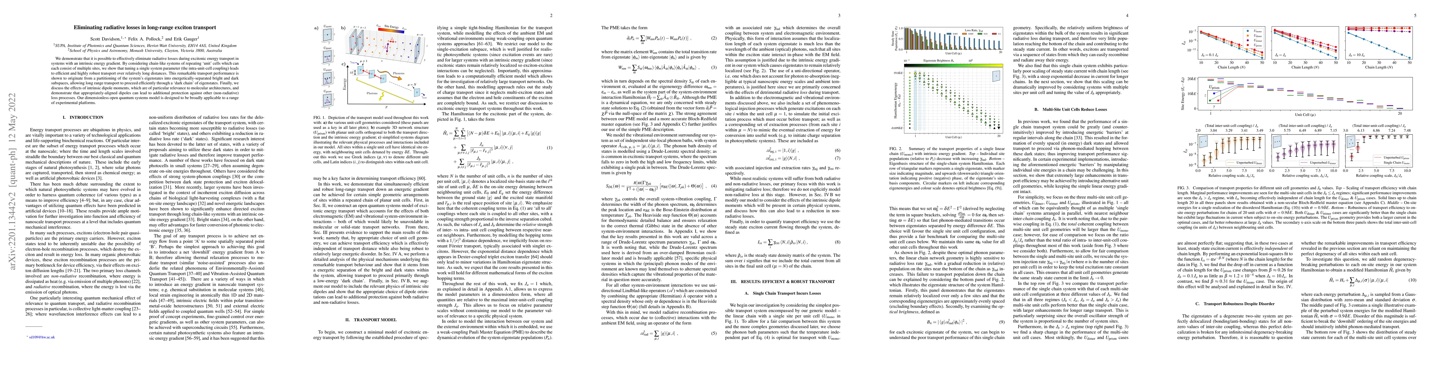 Thumbnail for Eliminating radiative losses in long-range exciton transport