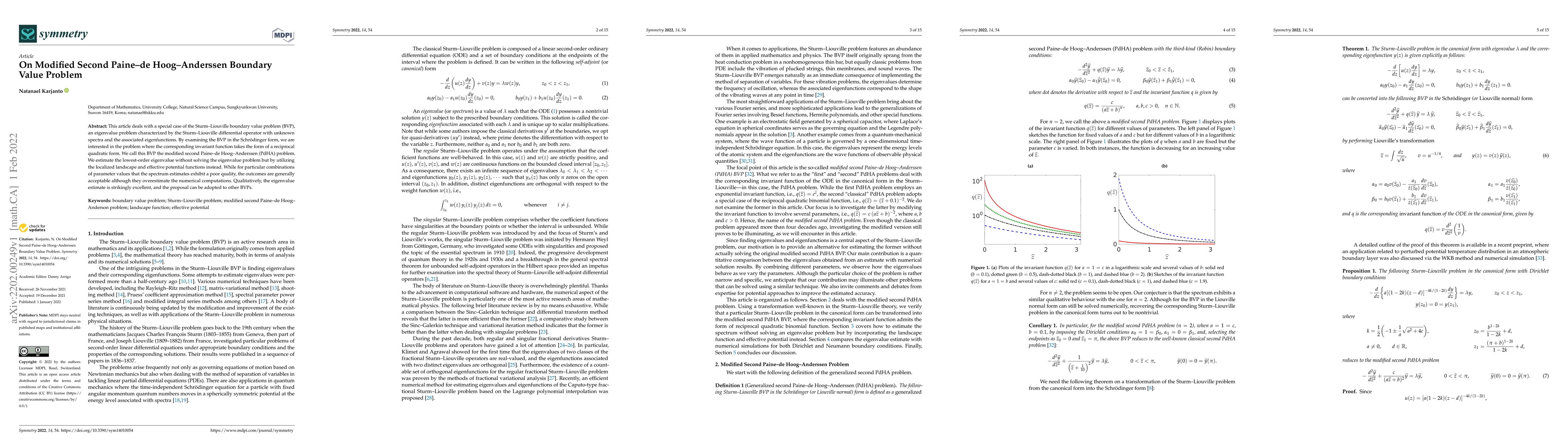 Thumbnail for On modified second Paine-de Hoog-Anderssen boundary value problem