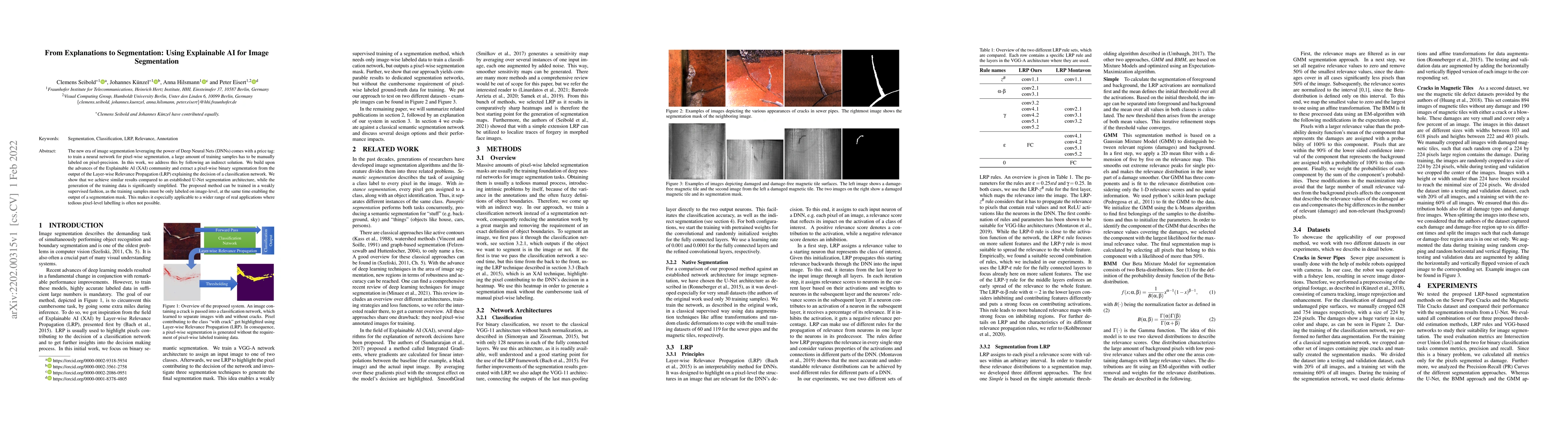 Thumbnail for From Explanations to Segmentation: Using Explainable AI for Image
  Segmentation
