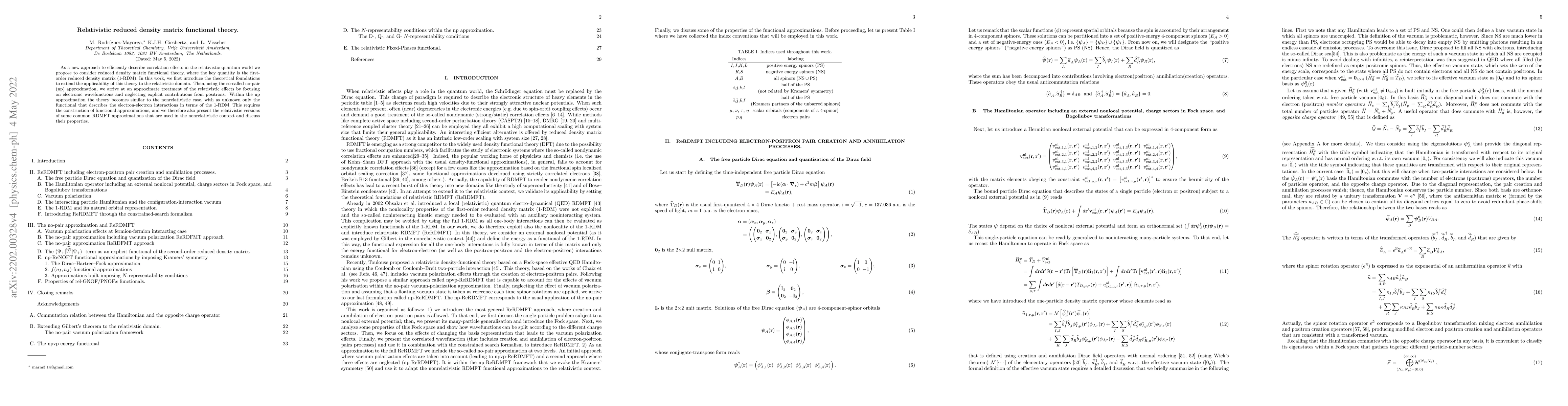Thumbnail for Relativistic reduced density matrix functional theory
