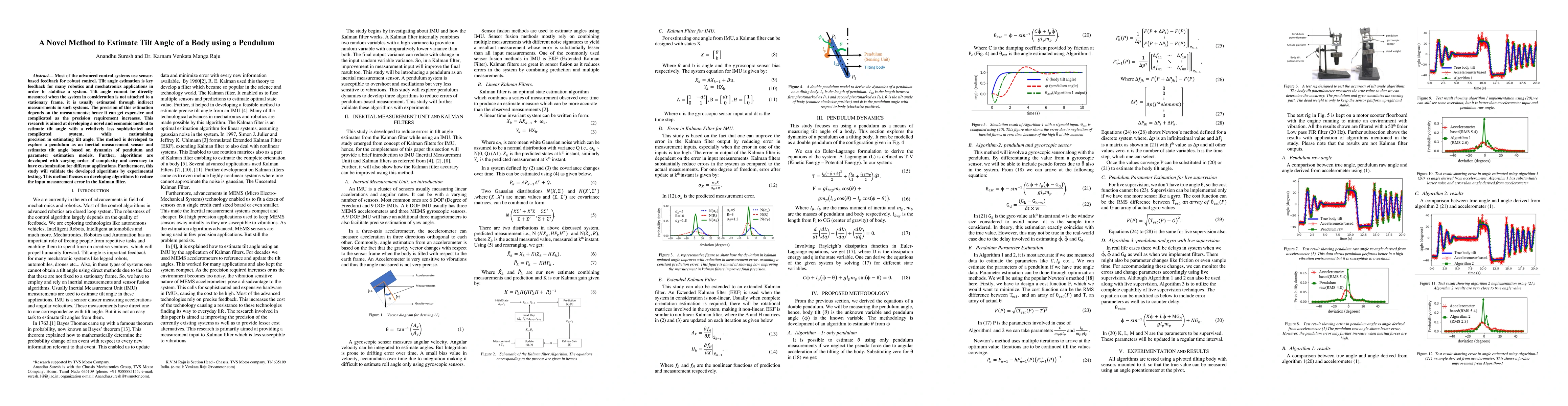 Thumbnail for A Novel Method to Estimate Tilt Angle of a Body using a Pendulum
