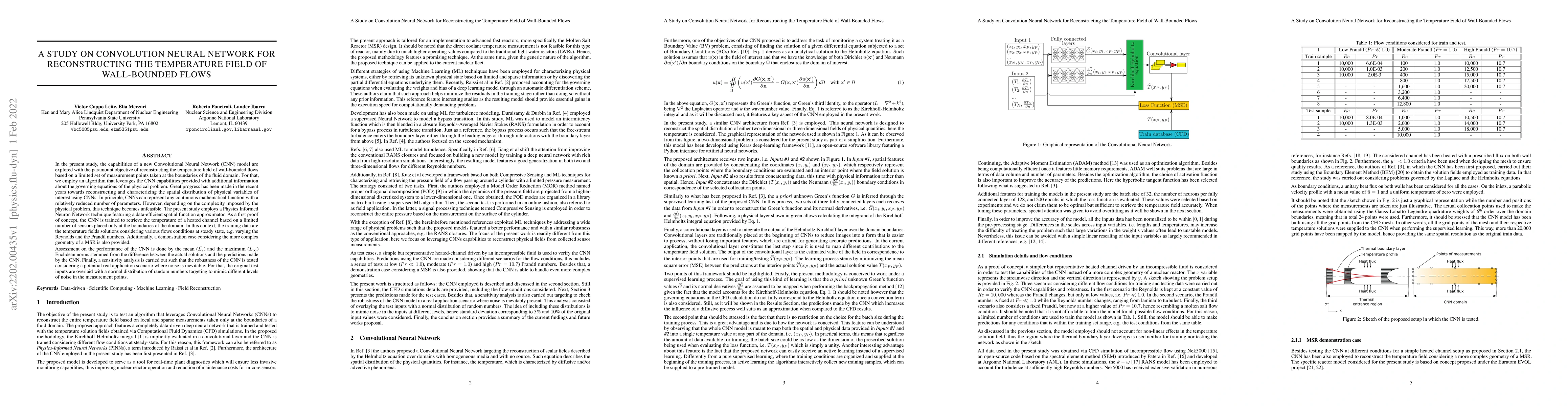 Thumbnail for A Study on Convolution Neural Network for Reconstructing the Temperature
  Field of Wall-Bounded Flows