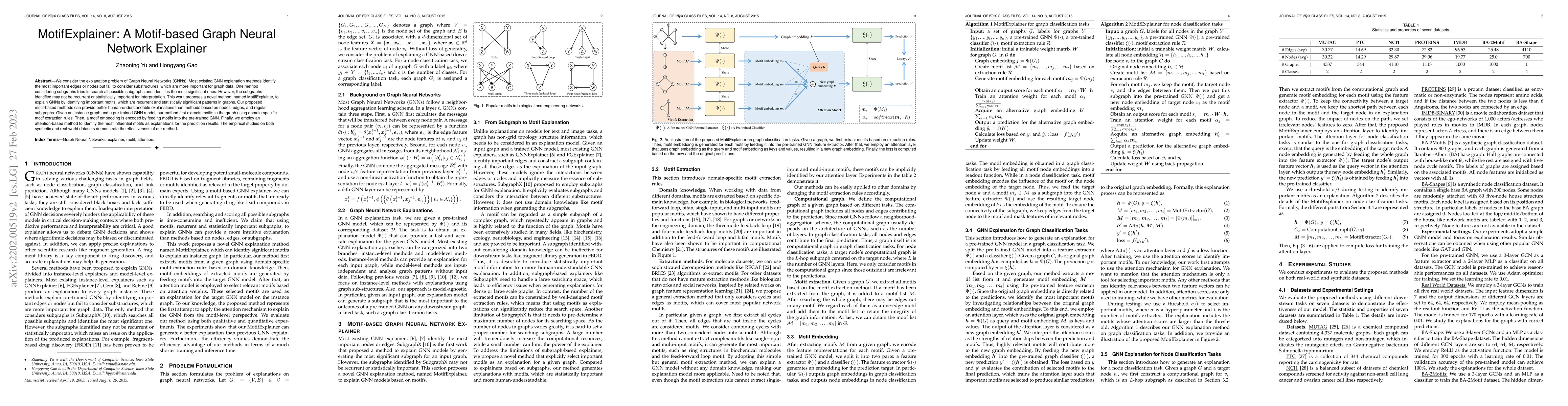 Thumbnail for MotifExplainer: a Motif-based Graph Neural Network Explainer