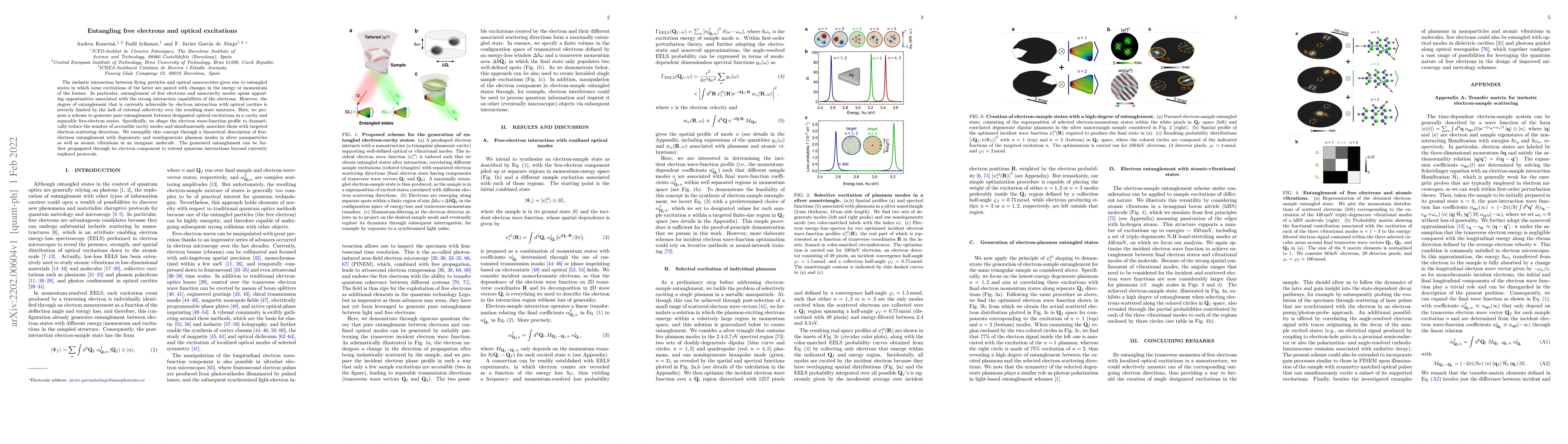 Thumbnail for Entangling free electrons and optical excitations