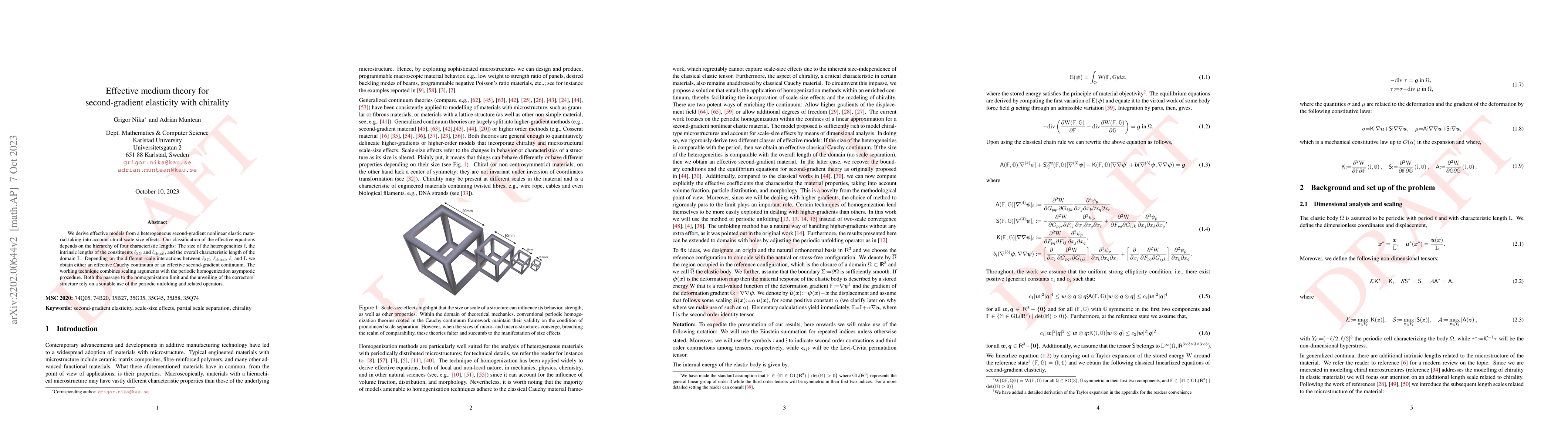 Thumbnail for Effective medium theory for second-gradient elasticity with chirality