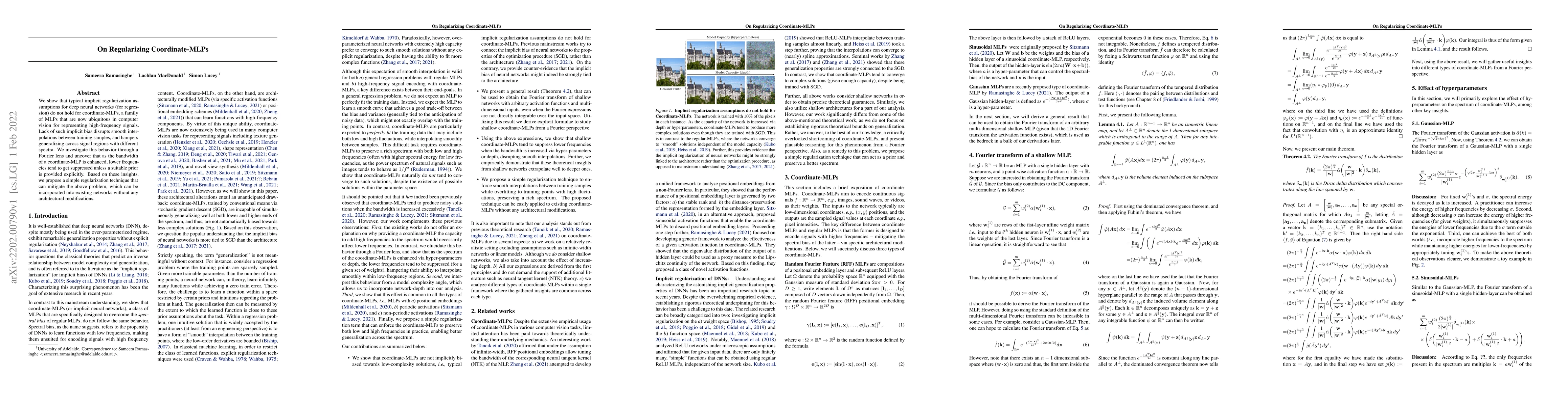 Thumbnail for On Regularizing Coordinate-MLPs