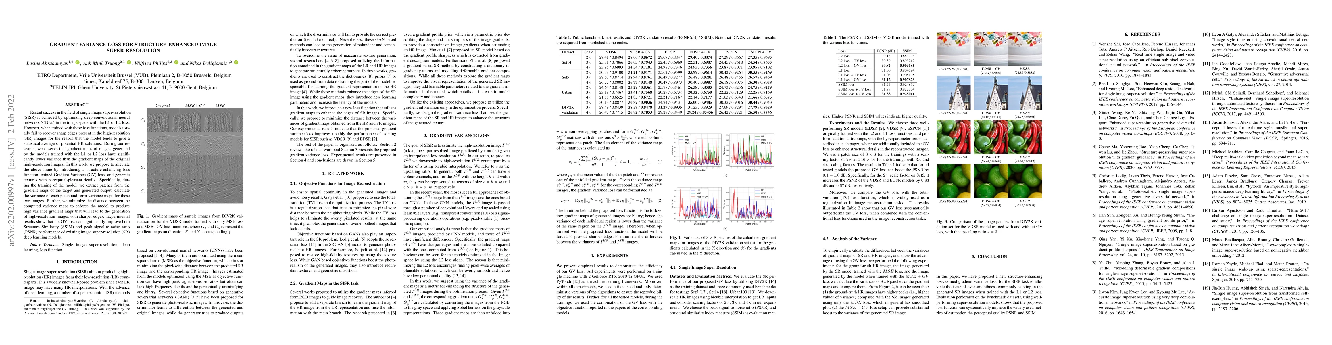 Thumbnail for Gradient Variance Loss for Structure-Enhanced Image Super-Resolution