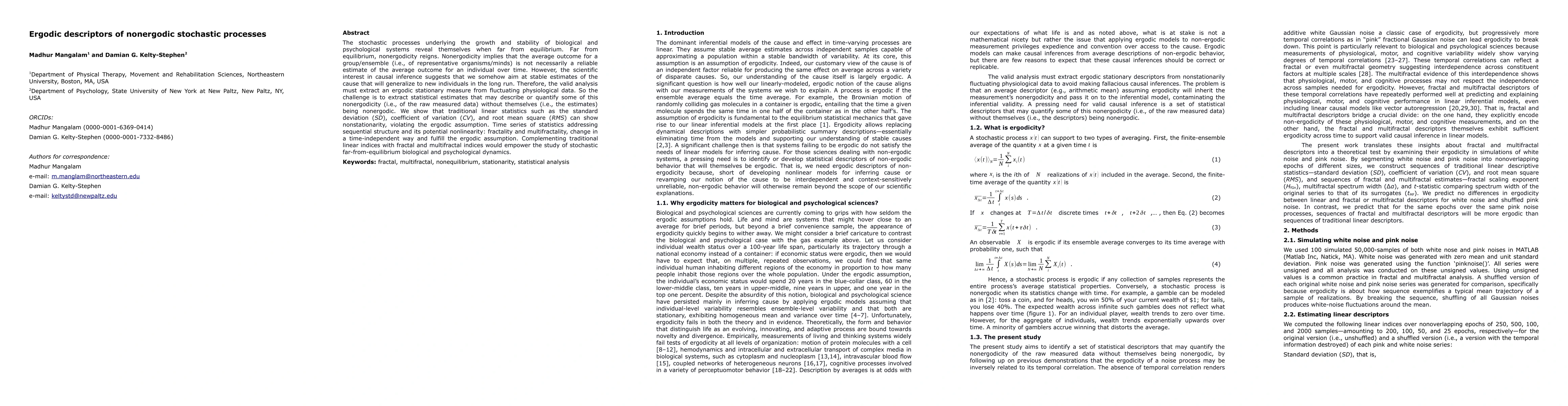 Thumbnail for Ergodic descriptors of nonergodic stochastic processes