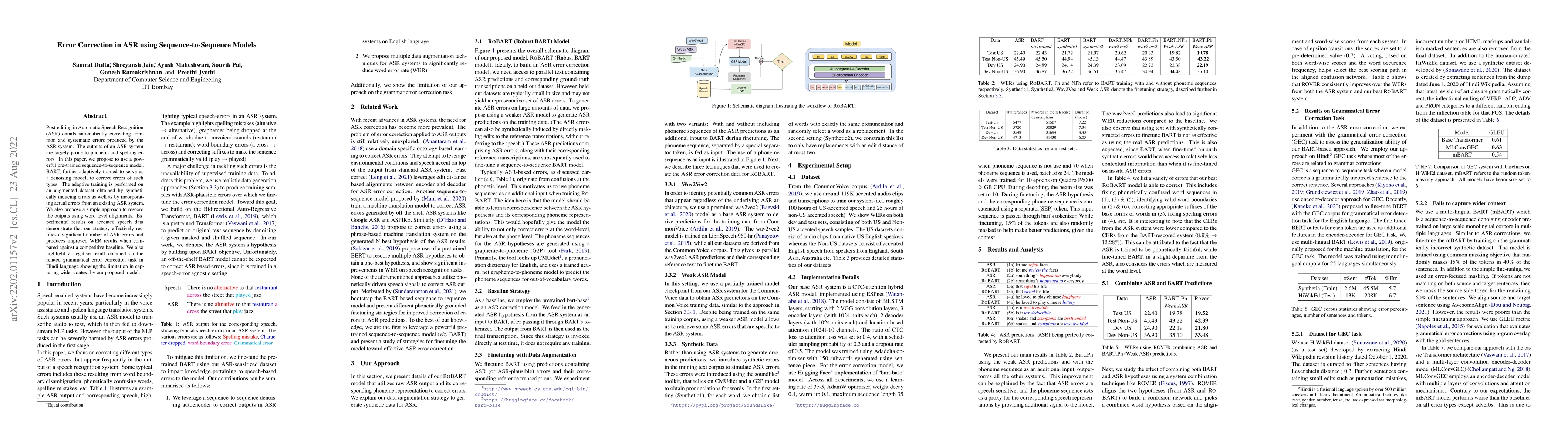 Thumbnail for Error Correction in ASR using Sequence-to-Sequence Models