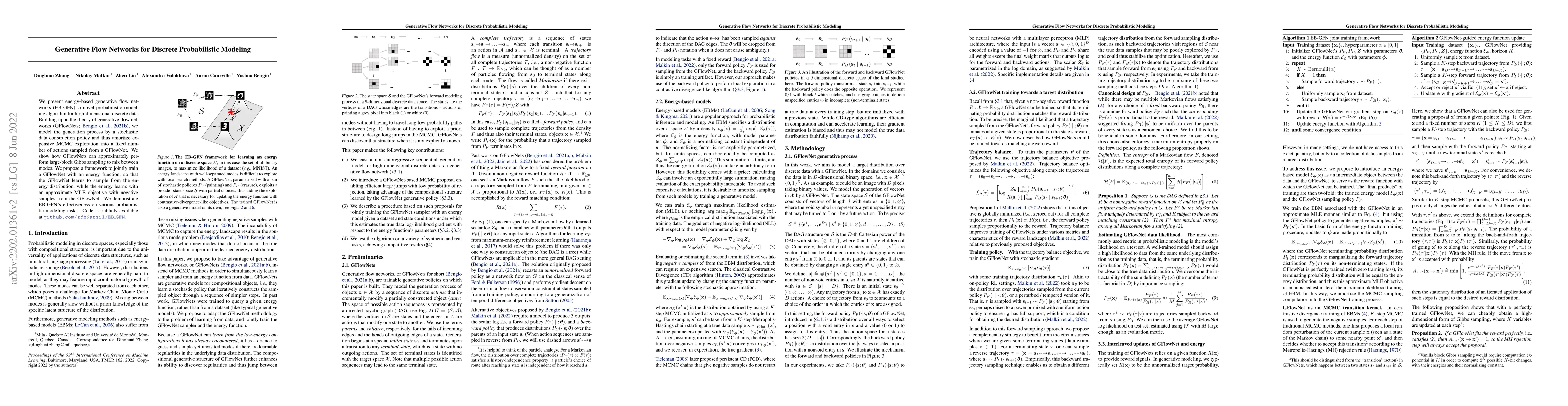 Thumbnail for Generative Flow Networks for Discrete Probabilistic Modeling