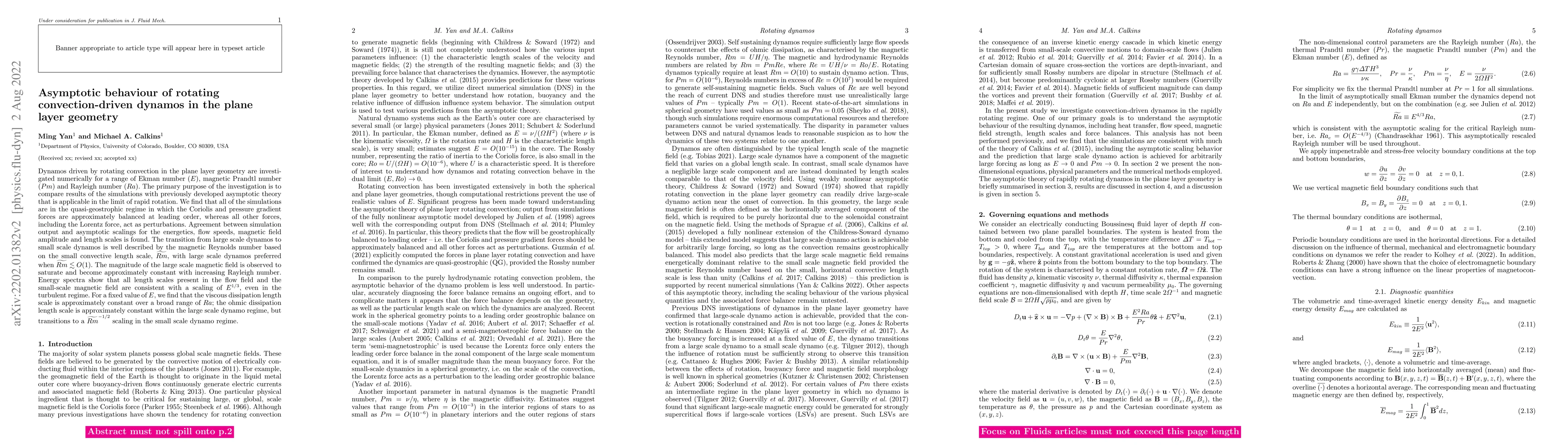 Thumbnail for Asymptotic behaviour of rotating convection-driven dynamos in the plane
  layer geometry