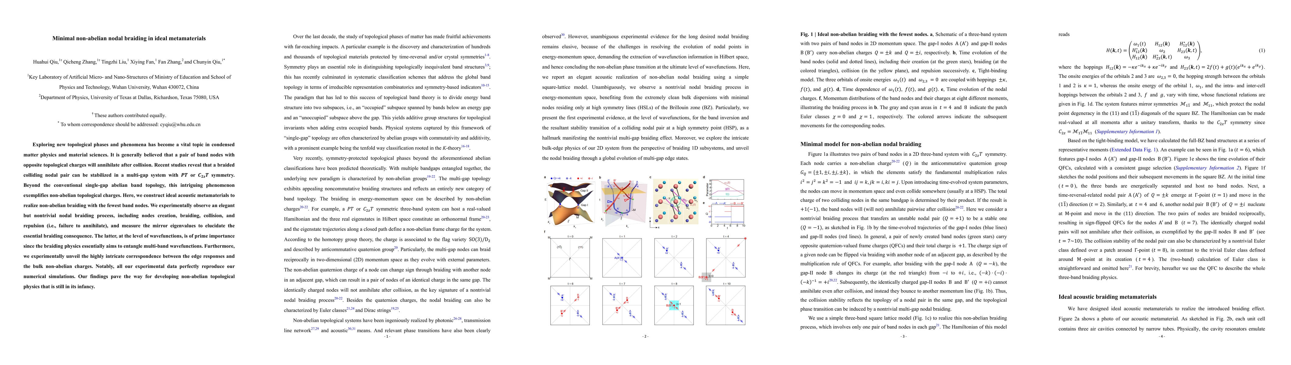 Thumbnail for Minimal non-abelian nodal braiding in ideal metamaterials
