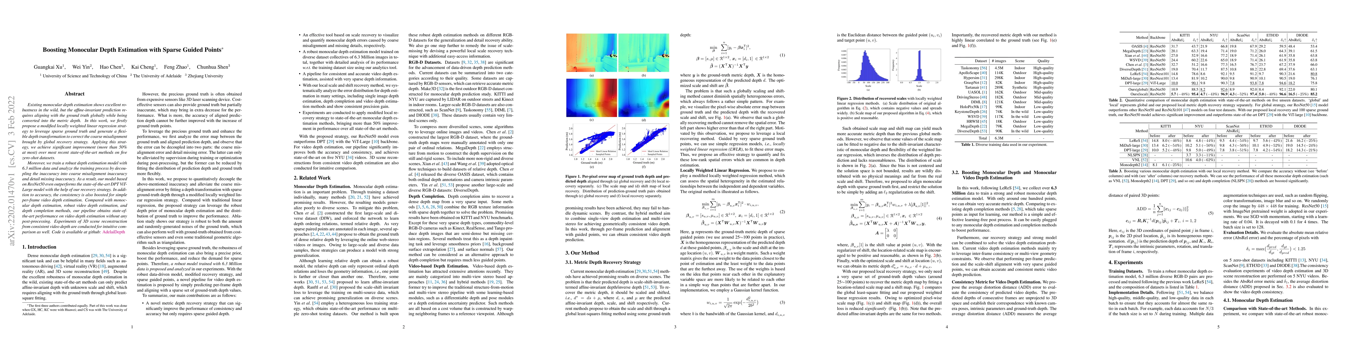 Thumbnail for Towards 3D Scene Reconstruction from Locally Scale-Aligned Monocular
  Video Depth