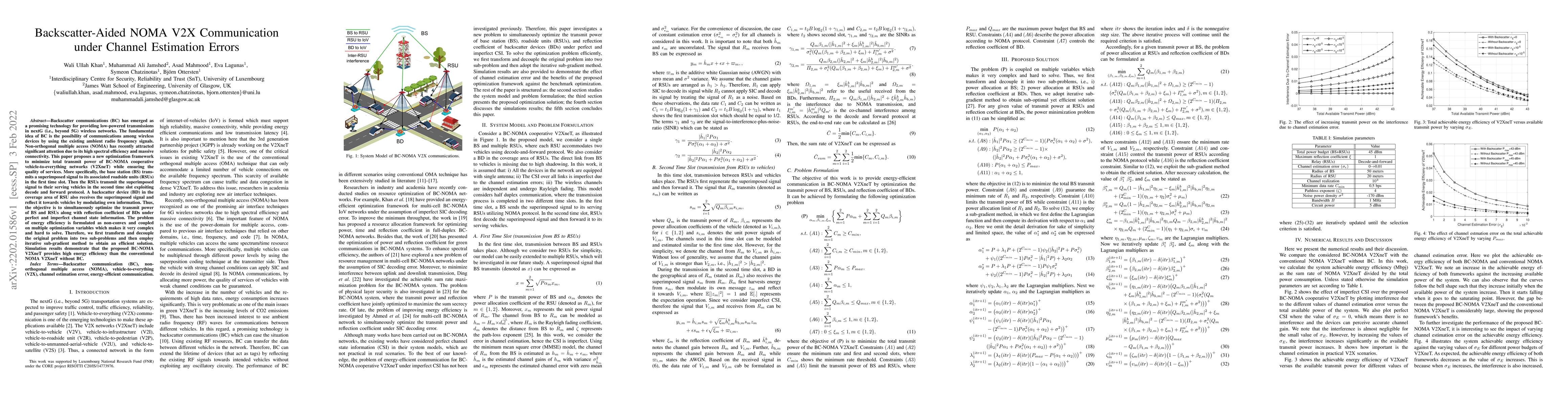 Thumbnail for Backscatter-Aided NOMA V2X Communication under Channel Estimation Errors