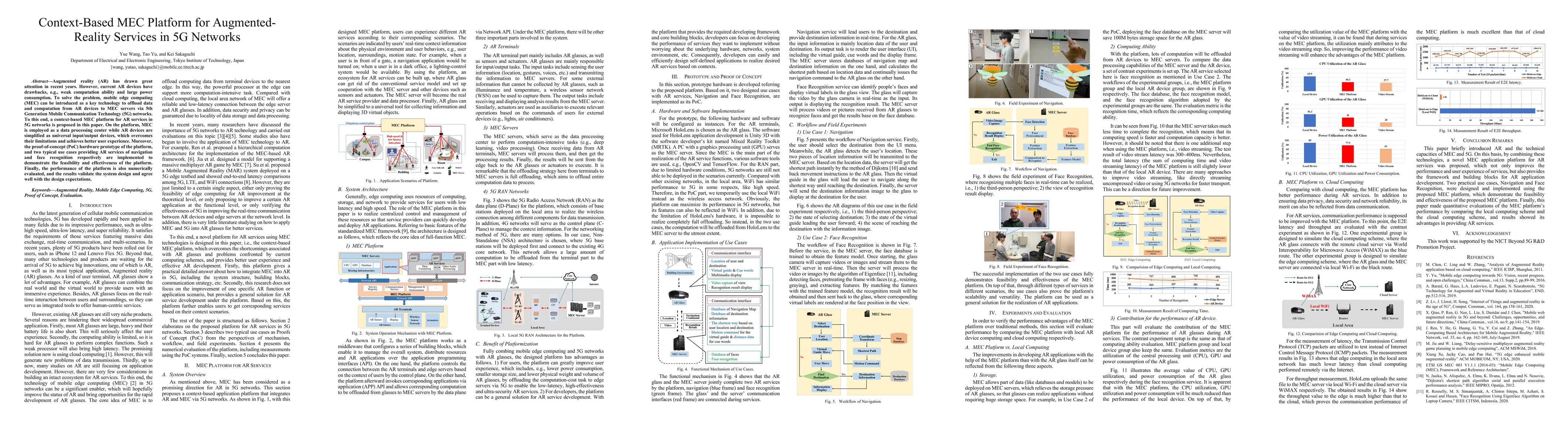 Thumbnail for Context-Based MEC Platform for Augmented-Reality Services in 5G Networks