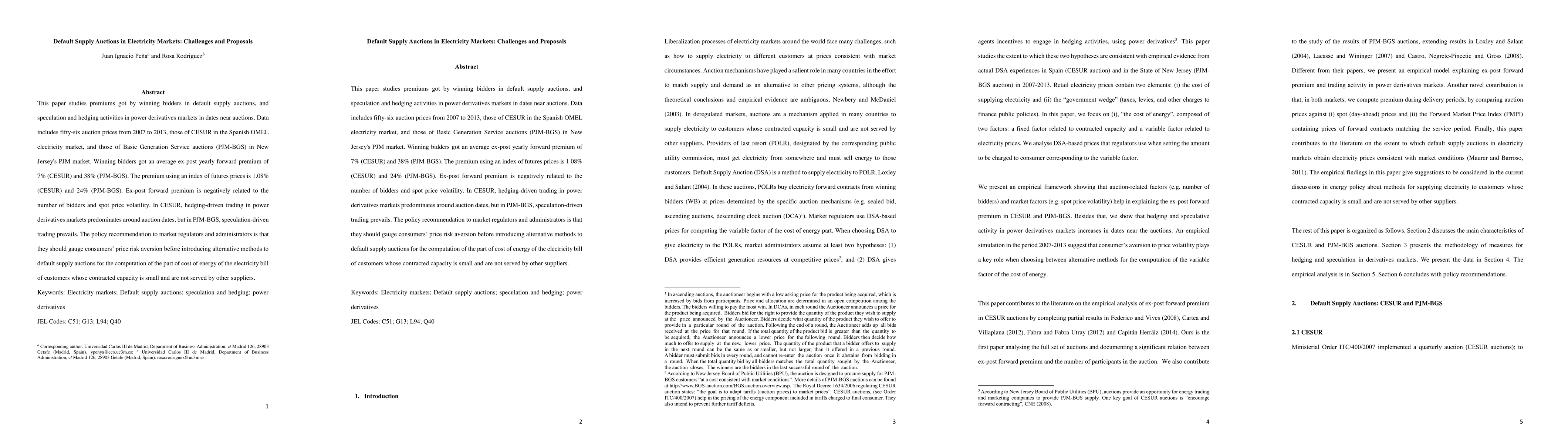 Thumbnail for Default Supply Auctions in Electricity Markets: Challenges and Proposals