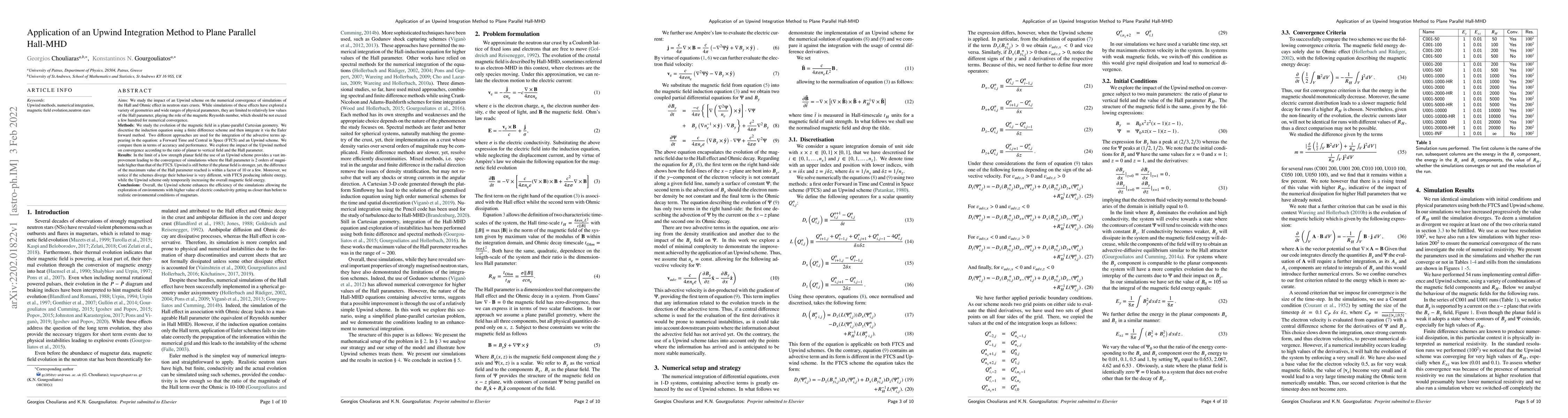 Thumbnail for Application of an Upwind Integration Method to Plane Parallel Hall-MHD