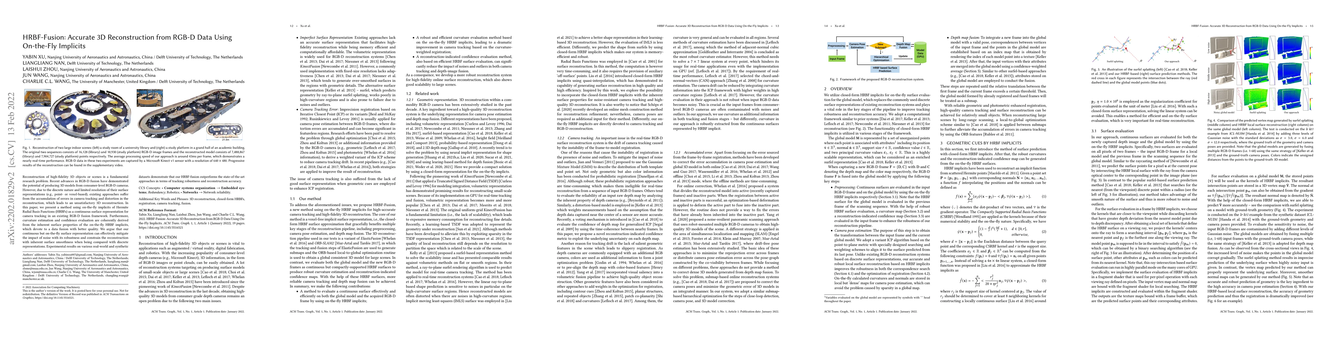 Thumbnail for HRBF-Fusion: Accurate 3D reconstruction from RGB-D data using on-the-fly
  implicits
