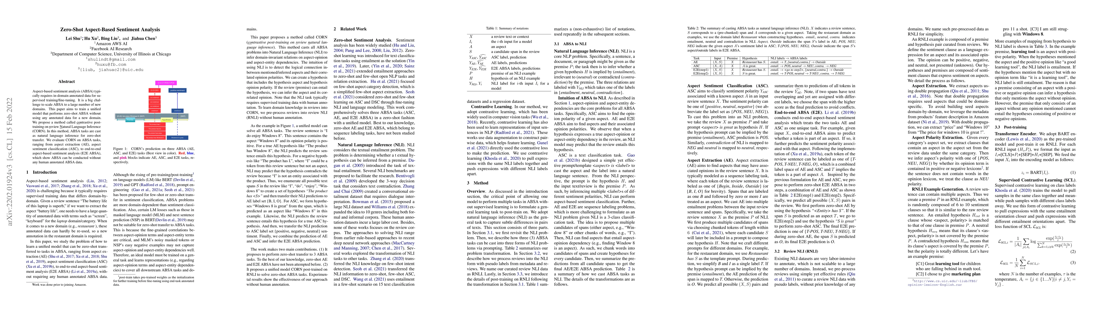 Thumbnail for Zero-Shot Aspect-Based Sentiment Analysis