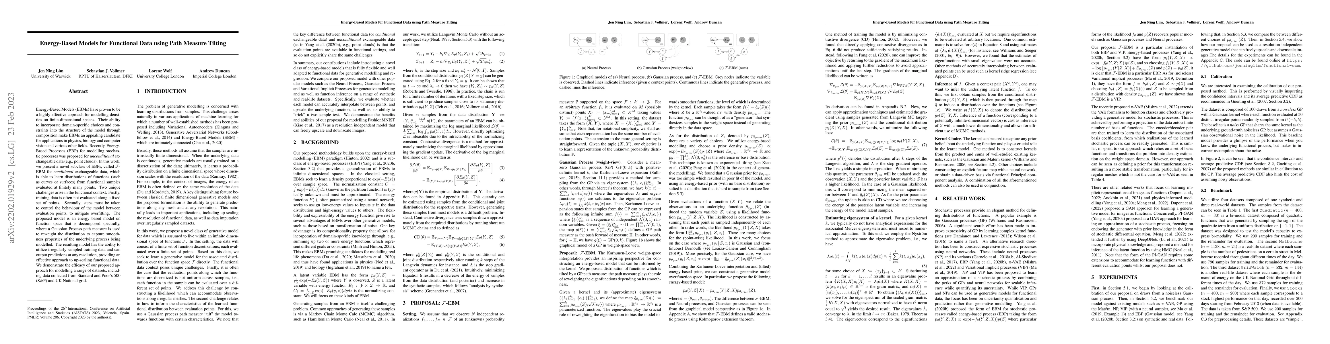 Thumbnail for Energy-Based Models for Functional Data using Path Measure Tilting