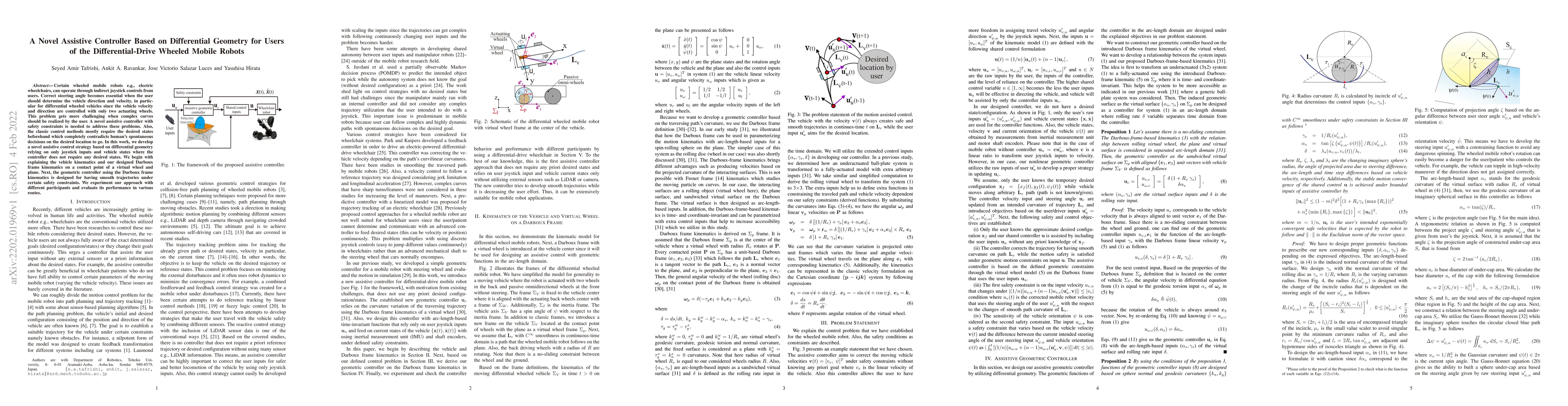 Thumbnail for A Novel Assistive Controller Based on Differential Geometry for Users of
  the Differential-Drive Wheeled Mobile Robots