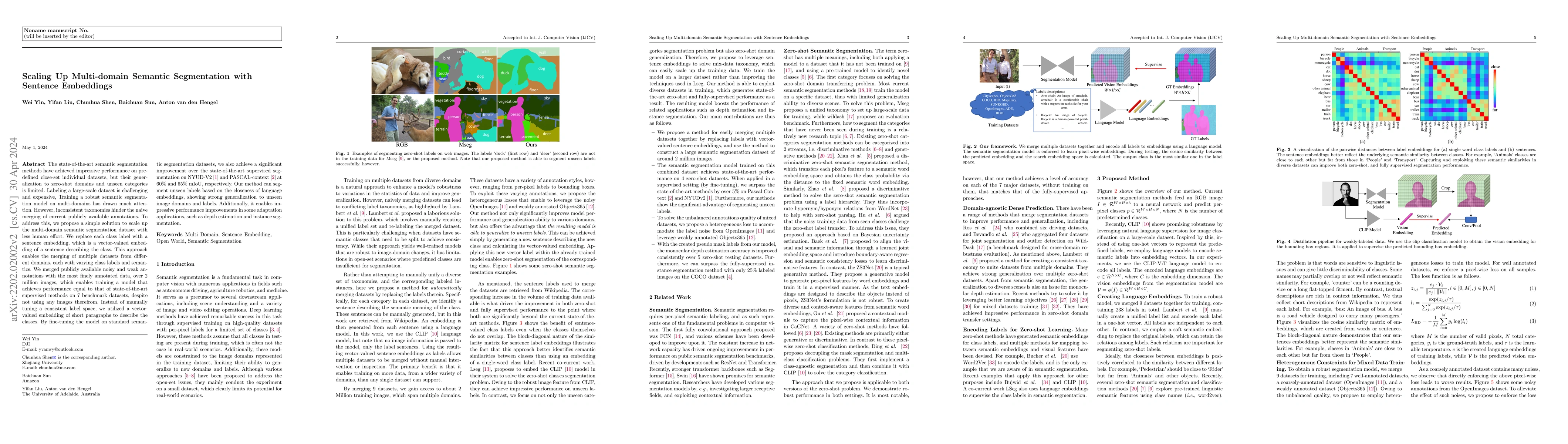Thumbnail for Scaling up Multi-domain Semantic Segmentation with Sentence Embeddings