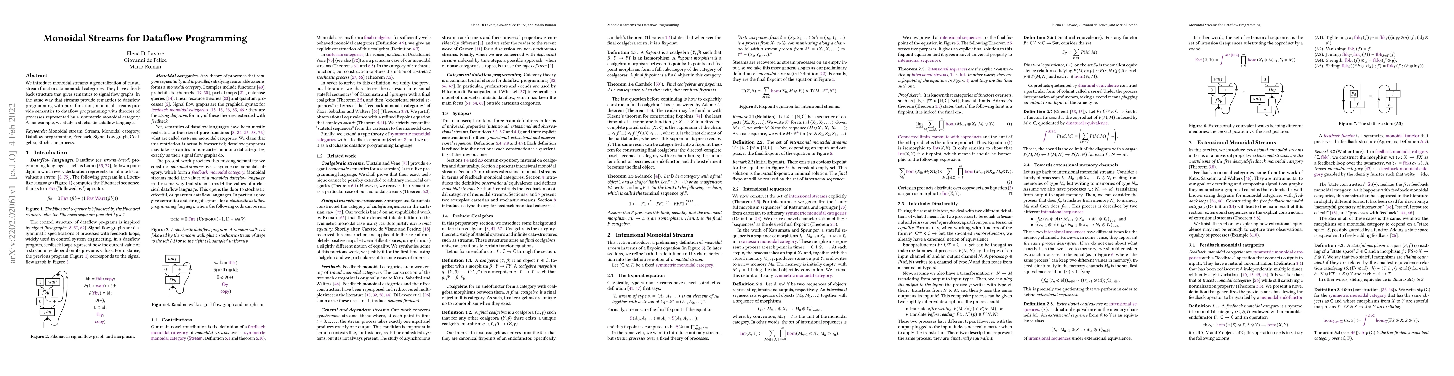Thumbnail for Monoidal Streams for Dataflow Programming