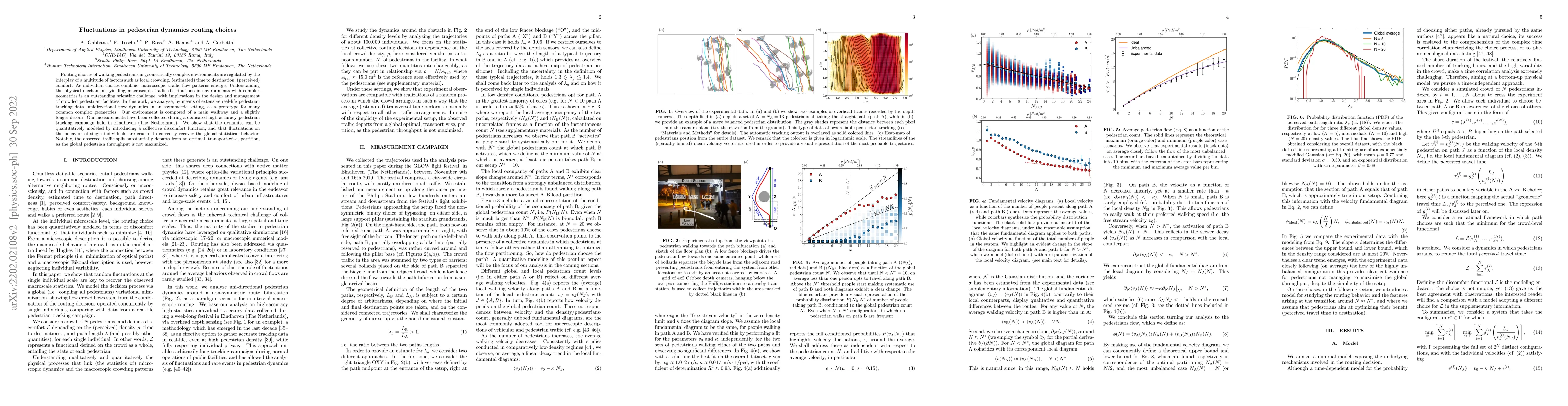 Thumbnail for Fluctuations in pedestrian dynamics routing choices