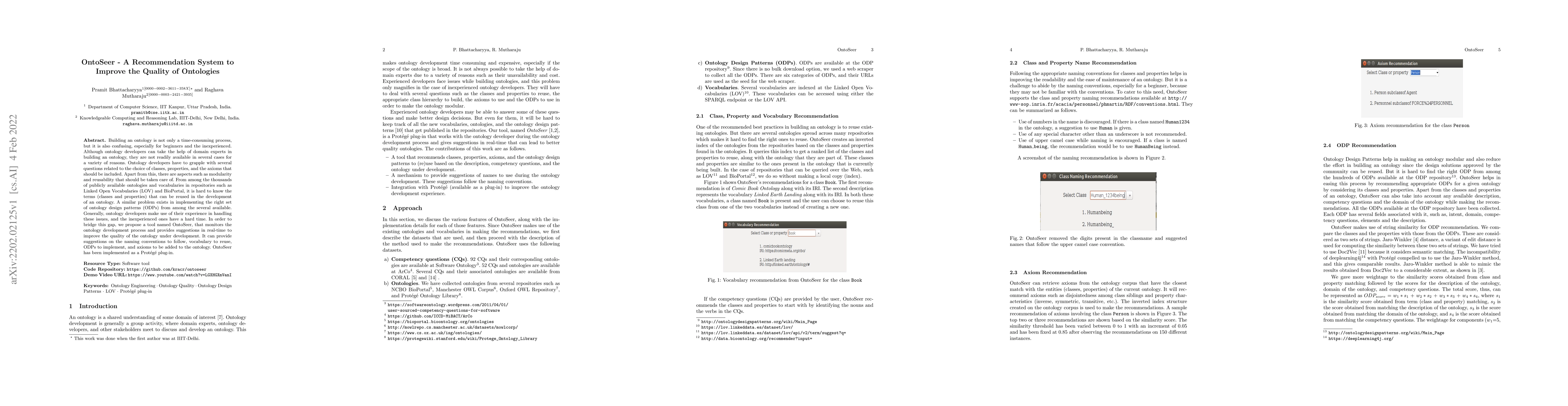 Thumbnail for OntoSeer -- A Recommendation System to Improve the Quality of Ontologies