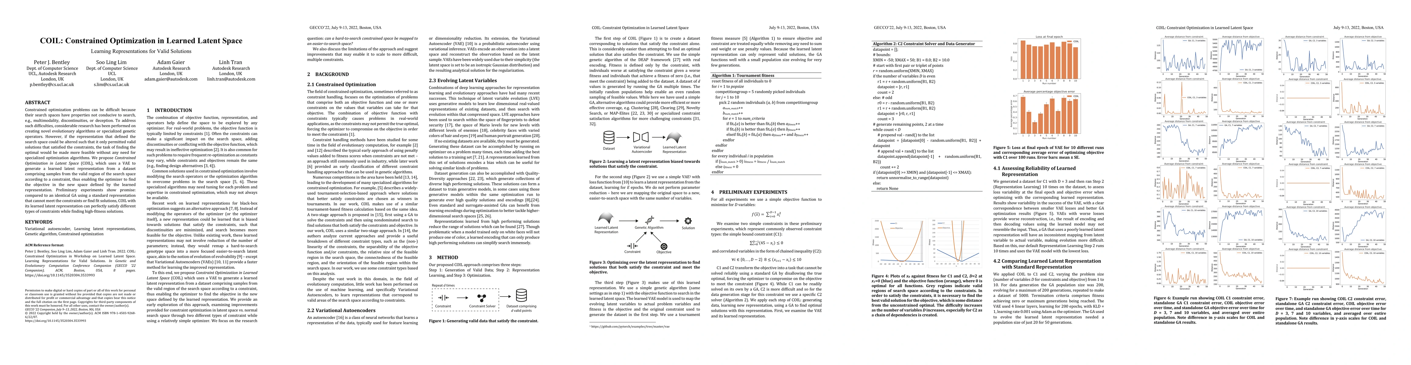 Thumbnail for COIL: Constrained Optimization in Learned Latent Space: Learning
  Representations for Valid Solutions