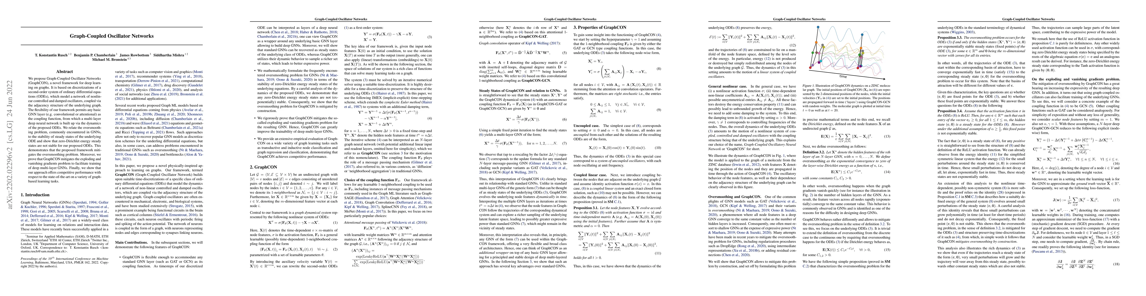 Thumbnail for Graph-Coupled Oscillator Networks
