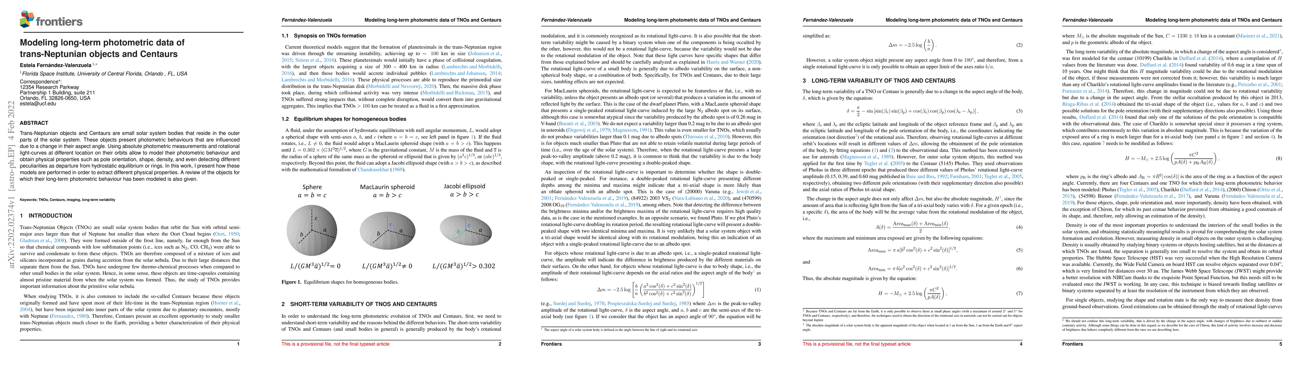 Thumbnail for Modeling long-term photometric data of trans-Neptunian objects and
  Centaurs