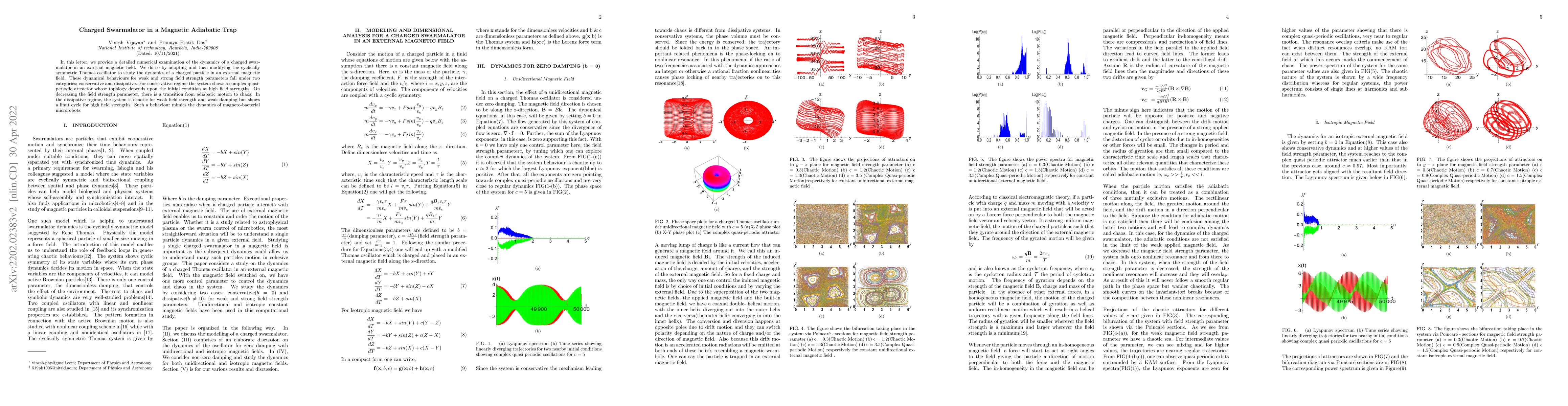 Thumbnail for Dynamics of a Charged Thomas Oscillator in an External Magnetic Field