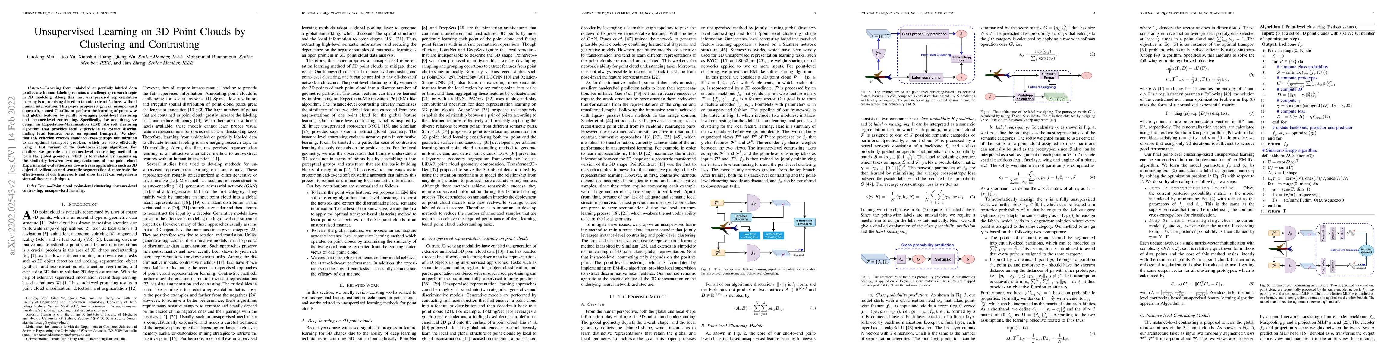 Thumbnail for Unsupervised Learning on 3D Point Clouds by Clustering and Contrasting