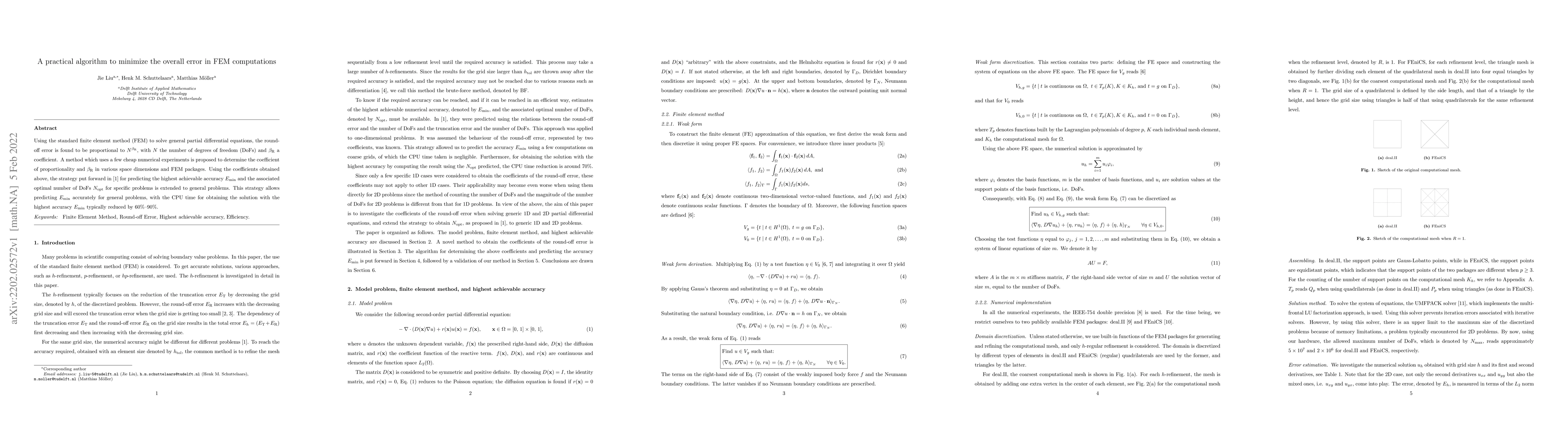 Thumbnail for A practical algorithm to minimize the overall error in FEM computations