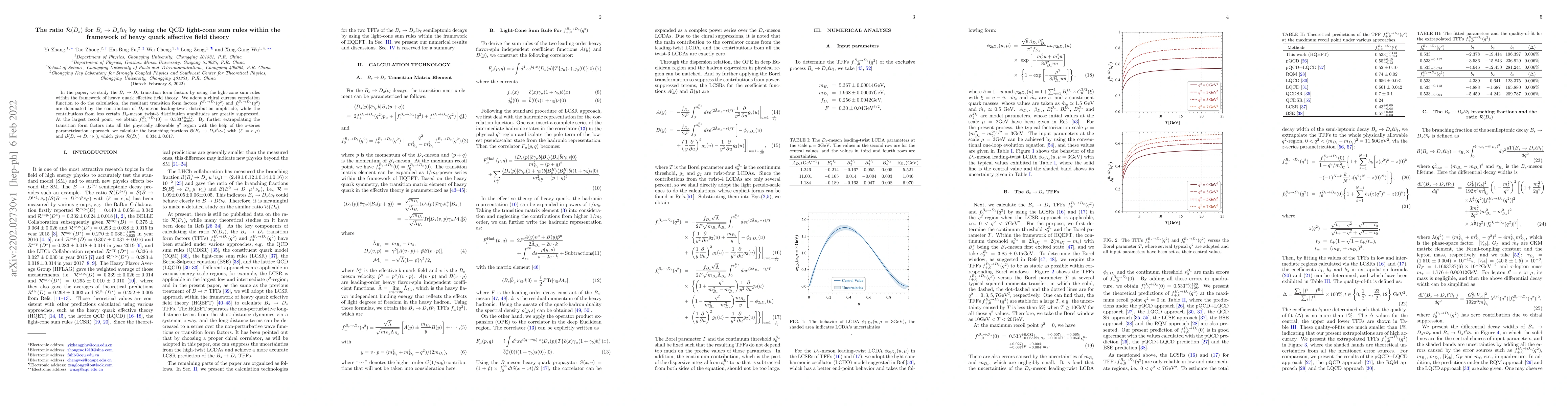 Thumbnail for The ratio $\mathcal{R}(D_s)$ for $B_s \to D_s \ell\nu_\ell$ by using the
  QCD light-cone sum rules within the framework of heavy quark effective field
  theory