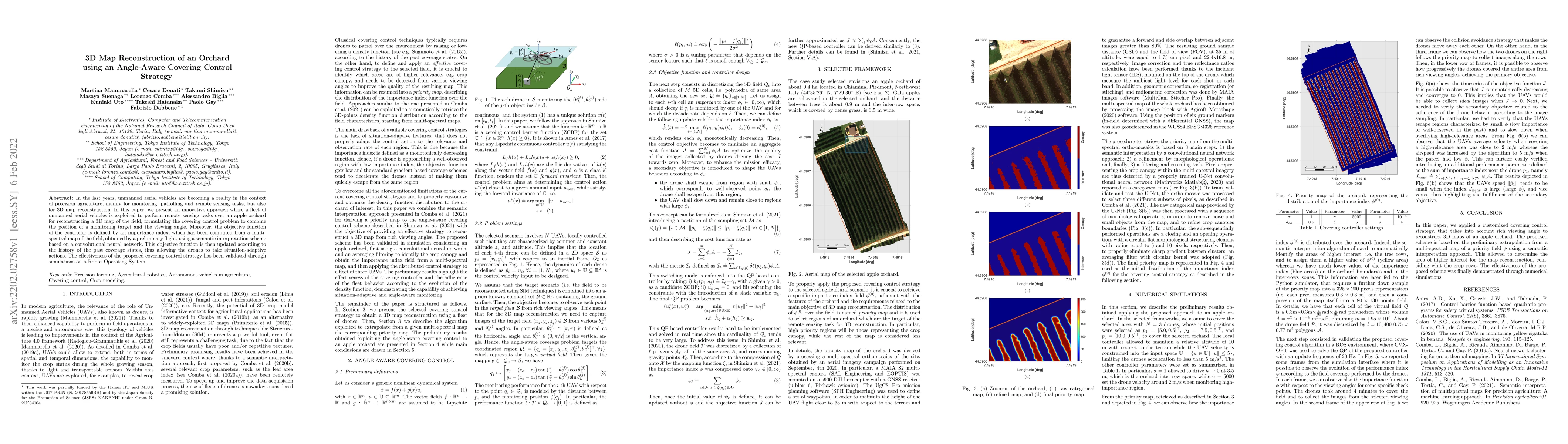 Thumbnail for 3D Map Reconstruction of an Orchard using an Angle-Aware Covering
  Control Strategy