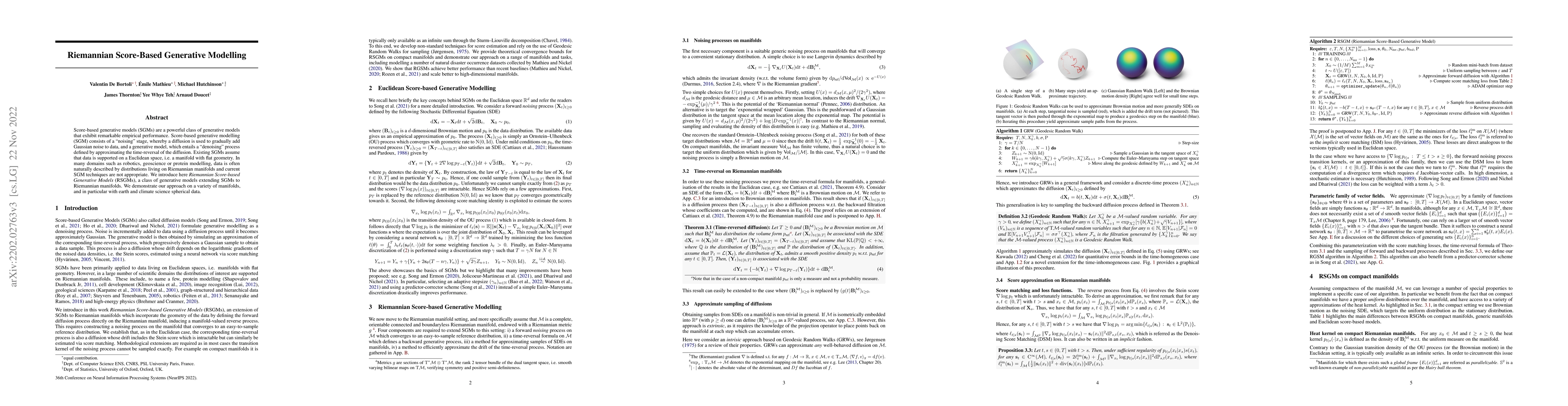 Thumbnail for Riemannian Score-Based Generative Modelling