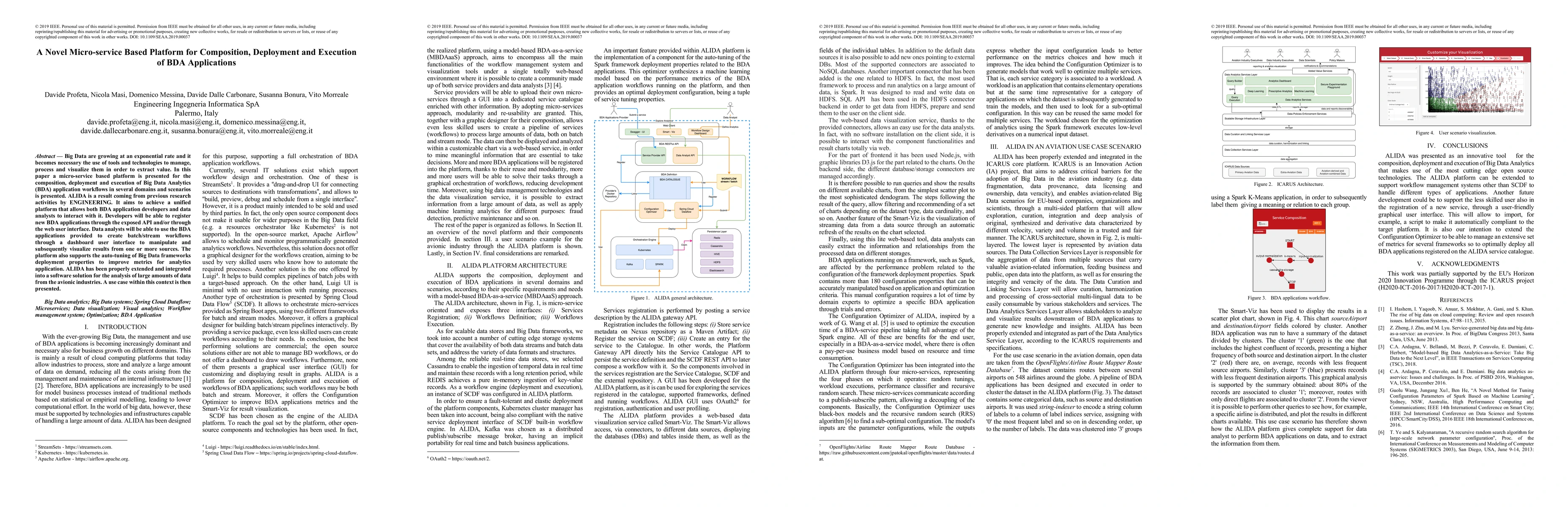 Thumbnail for A Novel Micro-service Based Platform for Composition, Deployment and
  Execution of BDA Applications