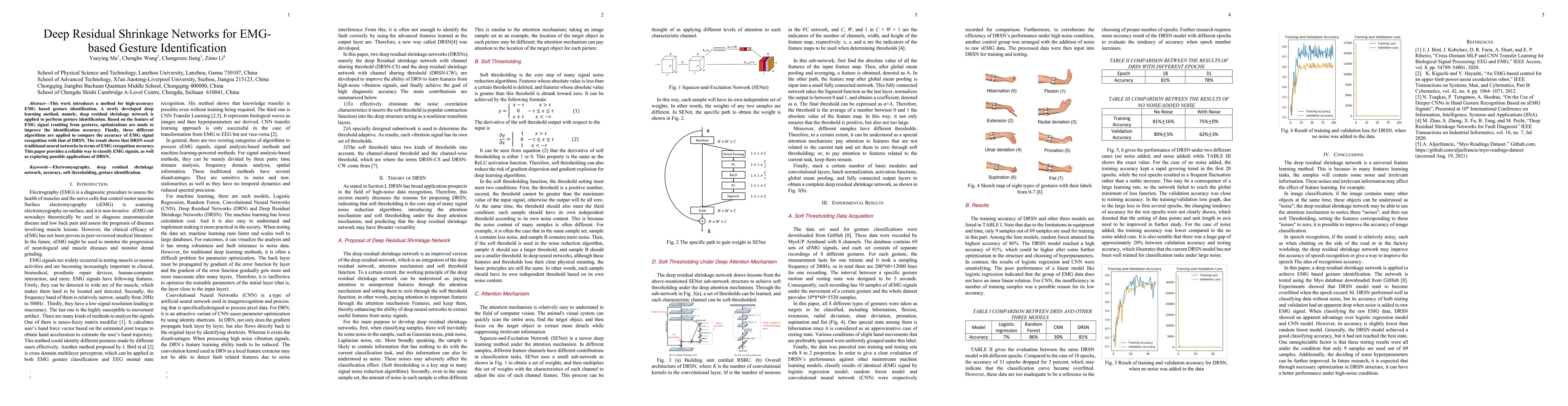 Thumbnail for Deep Residual Shrinkage Networks for EMG-based Gesture Identification